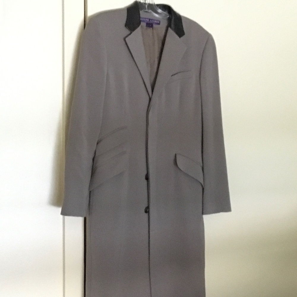Ralph Lauren PURPLE collection wool coat